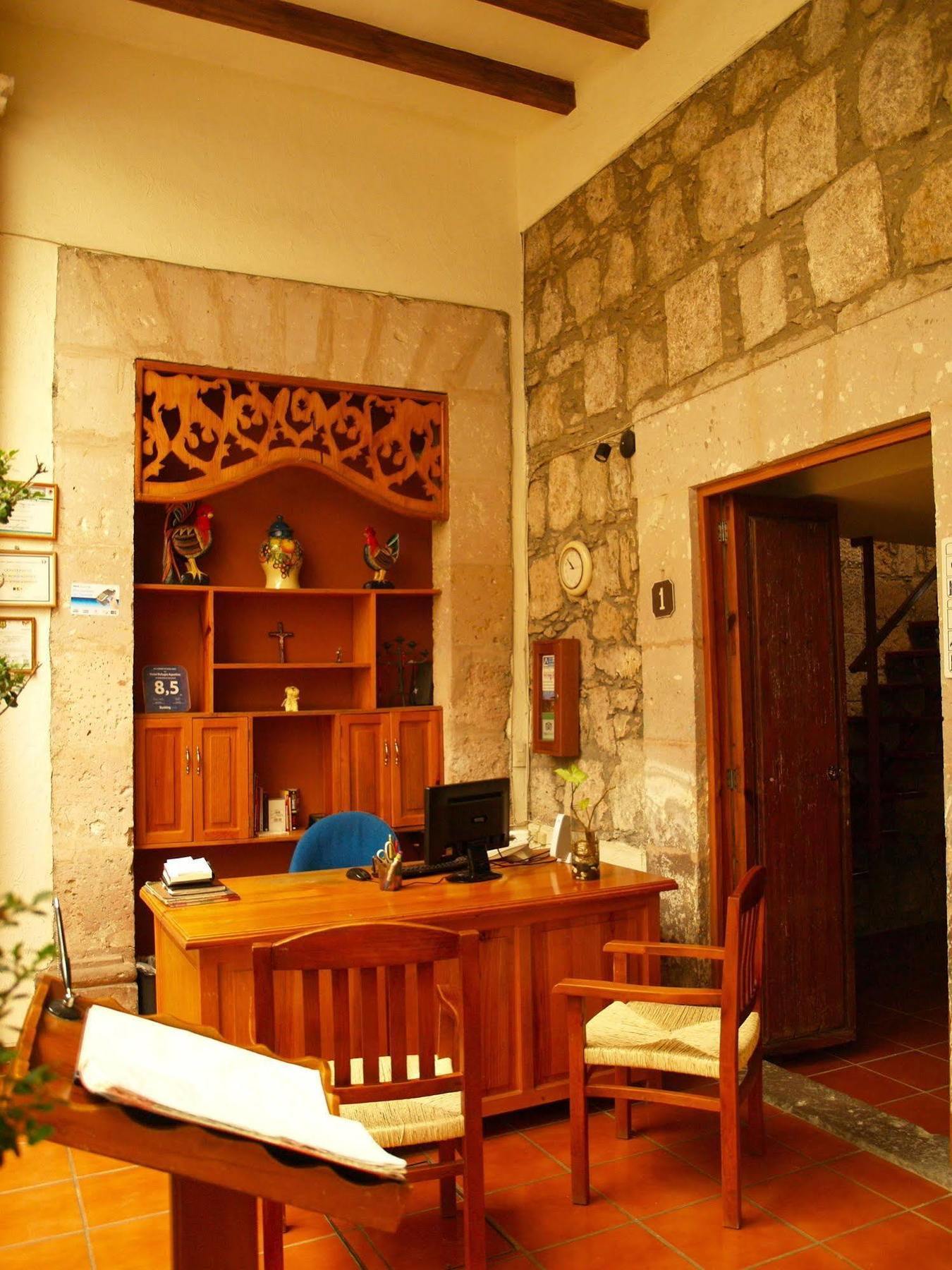 Hotel Refugio Agustino Morelia Exterior foto